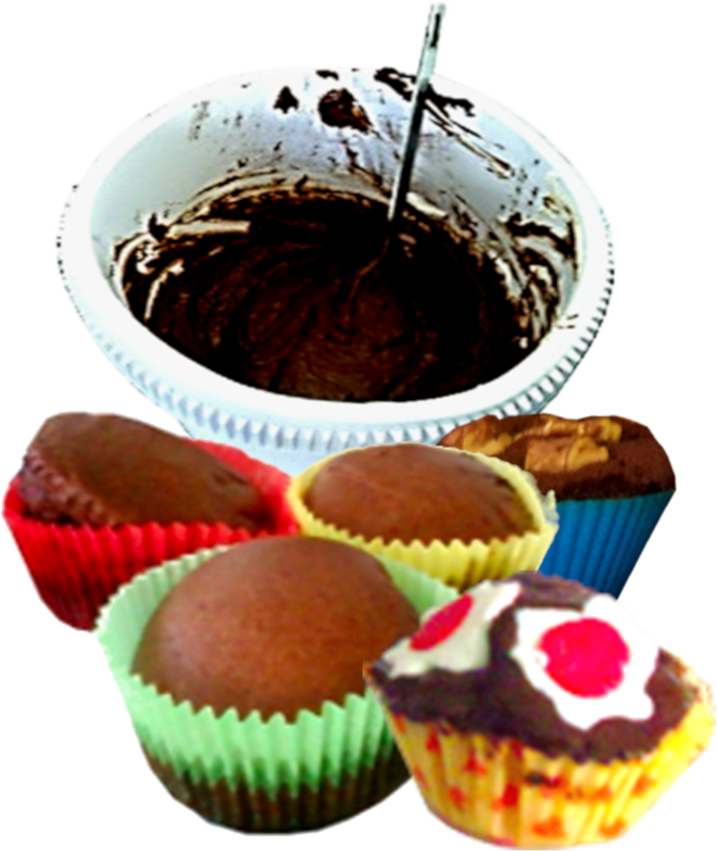 glutenvrije chocolade cupcakes