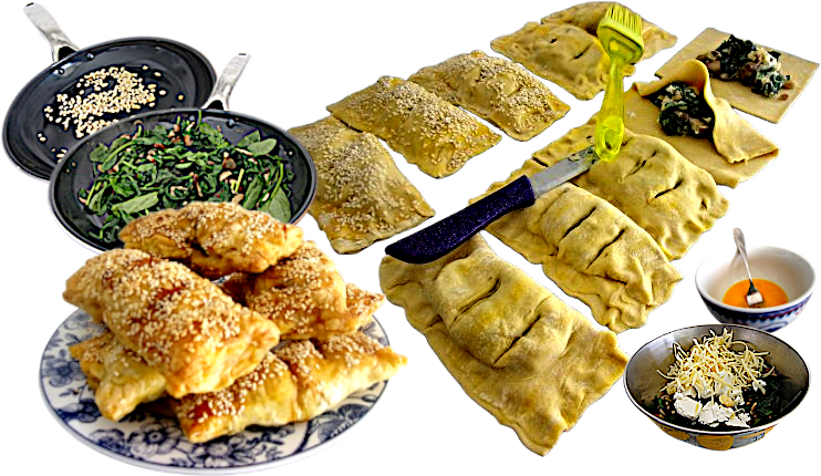 spinaziebroodjes recept