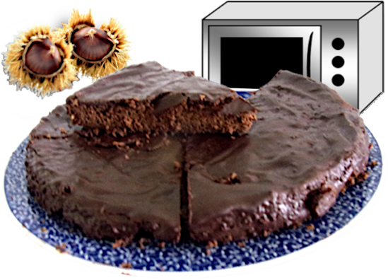 recept kastanjetaart met chocolade